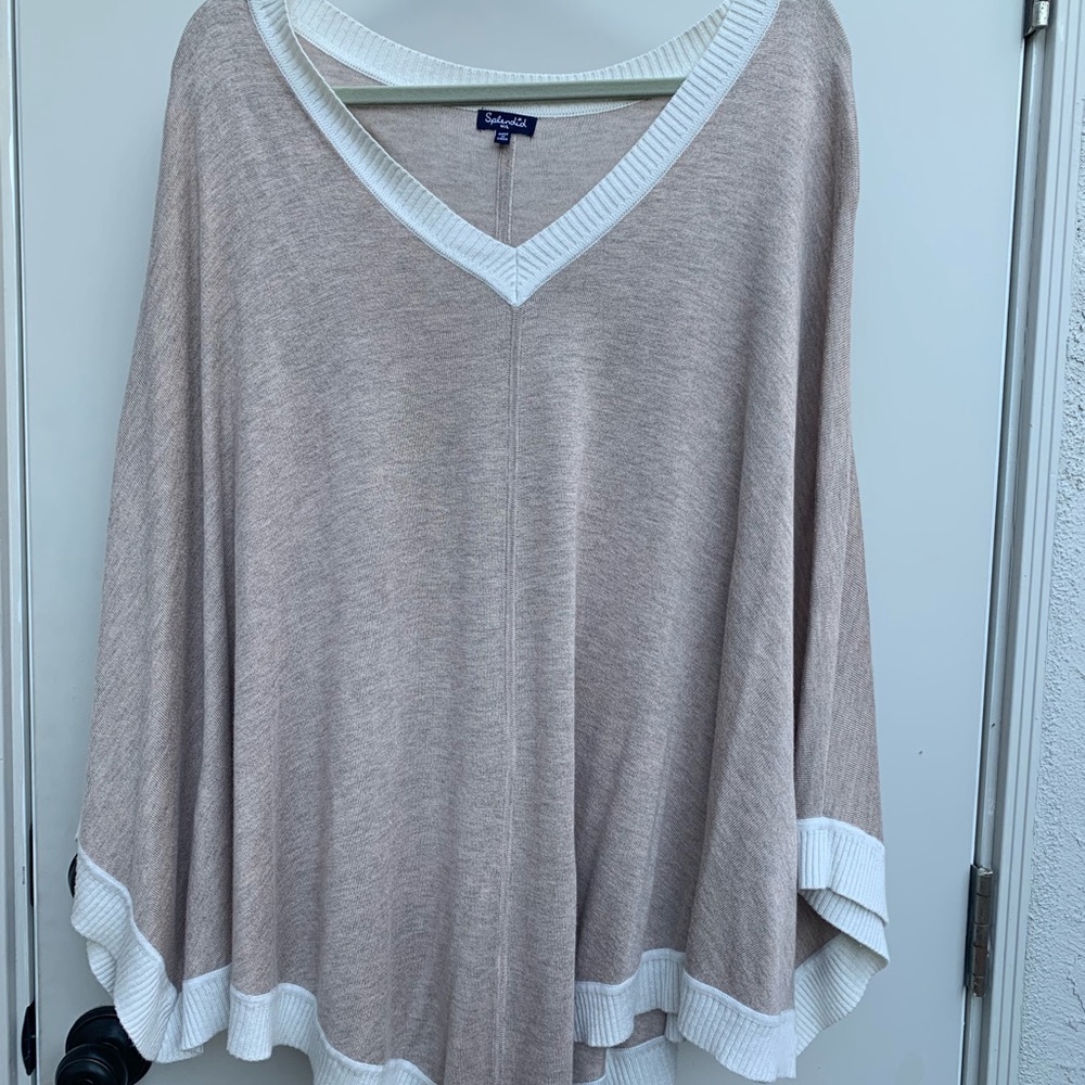 Poncho, M/L loose, sleeveless